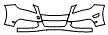 Bumper Kit pattern for the 2013 Suzuki Kizashi