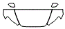 Hood, Fender and Mirror Kit pattern for the 2007 Volvo C70