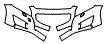 Bumper Kit pattern for the 2013 Volvo C70