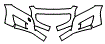 Bumper Kit pattern for the 2013 Volvo C70