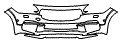 Bumper Kit pattern for the 2018 Volvo V90 Cross Country