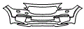 Bumper Kit pattern for the 2018 Volvo V90 Cross Country
