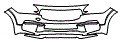 Bumper Kit pattern for the 2018 Volvo V90 Cross Country