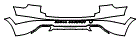 Rear Bumper Kit pattern for the 2018 Volvo V90 Cross Country