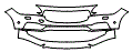Bumper Kit pattern for the 2017 Volvo S90