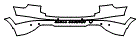 Rear Bumper Kit pattern for the 2026 Volvo V90 Cross Country