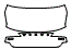 Trunk Lid Kit pattern for the 2017 Volvo S90