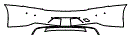 Rear Bumper Kit pattern for the 2017 Volvo S90