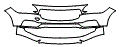 Bumper Kit pattern for the 2017 Volvo S90