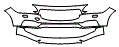 Bumper Kit pattern for the 2017 Volvo S90