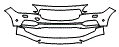 Bumper Kit pattern for the 2017 Volvo S90