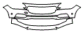 Bumper Kit pattern for the 2017 Volvo S90