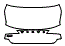 Trunk Lid Kit pattern for the 2017 Volvo S90