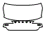 Trunk Lid Kit pattern for the 2017 Volvo S90