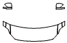 Hood, Fender and Mirror Kit pattern for the 2026 Volvo V90 Cross Country