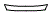 Rear Bumper Kit pattern for the 2000 Volvo S80