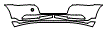 Upper Bumper and Lower Bumper Kit pattern for the 2011 Volvo S40