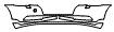 Upper Bumper and Lower Bumper Kit pattern for the 2011 Volvo S40
