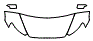 Hood, Fender and Mirror Kit pattern for the 2011 Volvo V50