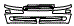 Bumper kit pattern for the 2004 Volvo V40