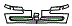 Bumper kit pattern for the 2004 Volvo V40