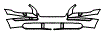 Bumper Kit pattern for the 2006 Volvo S40