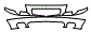 Bumper kit pattern for the 2004 Volvo V70