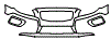 Bumper Kit pattern for the 2012 Volvo XC70