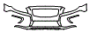 Bumper Kit pattern for the 2016 Volvo XC70