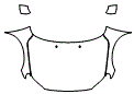 Full Hood, Fender and Mirror Kit pattern for the 2016 Volvo XC70