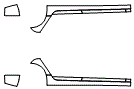 Rocker Panel Kit pattern for the 2011 Volvo S60