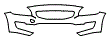 Bumper Kit pattern for the 2018 Volvo S60 Cross Country