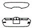 Trunk Lid Kit pattern for the 2016 Volvo V60 Cross Country