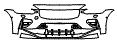 Bumper Kit pattern for the 2024 Volvo V60