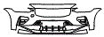 Bumper Kit pattern for the 2020 Volvo V60
