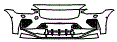 Bumper Kit pattern for the 2024 Volvo S60 Recharge