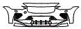 Bumper Kit pattern for the 2024 Volvo S60 Recharge