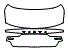 Trunk Lid Kit pattern for the 2019 Volvo S60