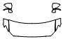 Hood, Fender and Mirror Kit pattern for the 2026 Volvo V60 Cross Country