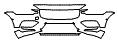 Bumper Kit pattern for the 2024 Volvo V60