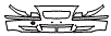 Bumper Kit pattern for the 2006 Volvo V70