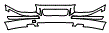 Upper Bumper Kit pattern for the 2006 Volvo V70