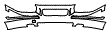 Upper Bumper Kit pattern for the 2006 Volvo V70