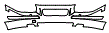 Upper Bumper Kit pattern for the 2006 Volvo V70
