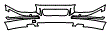 Upper Bumper Kit pattern for the 2006 Volvo V70