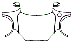 Full Hood, Fender and Mirror Kit pattern for the 2025 Volvo XC90 PHEV (Previous Generation)