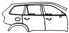 Door and Rear Fender Kit pattern for the 2026 Volvo XC90