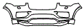 Bumper Kit pattern for the 2020 Volvo XC90