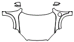 Full Hood, Fender and Mirror Kit pattern for the 2017 Volvo XC90