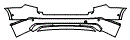 Rear Bumper Kit pattern for the 2026 Volvo XC90
